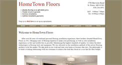 Desktop Screenshot of hometownfloorsonline.com