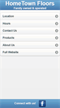 Mobile Screenshot of hometownfloorsonline.com